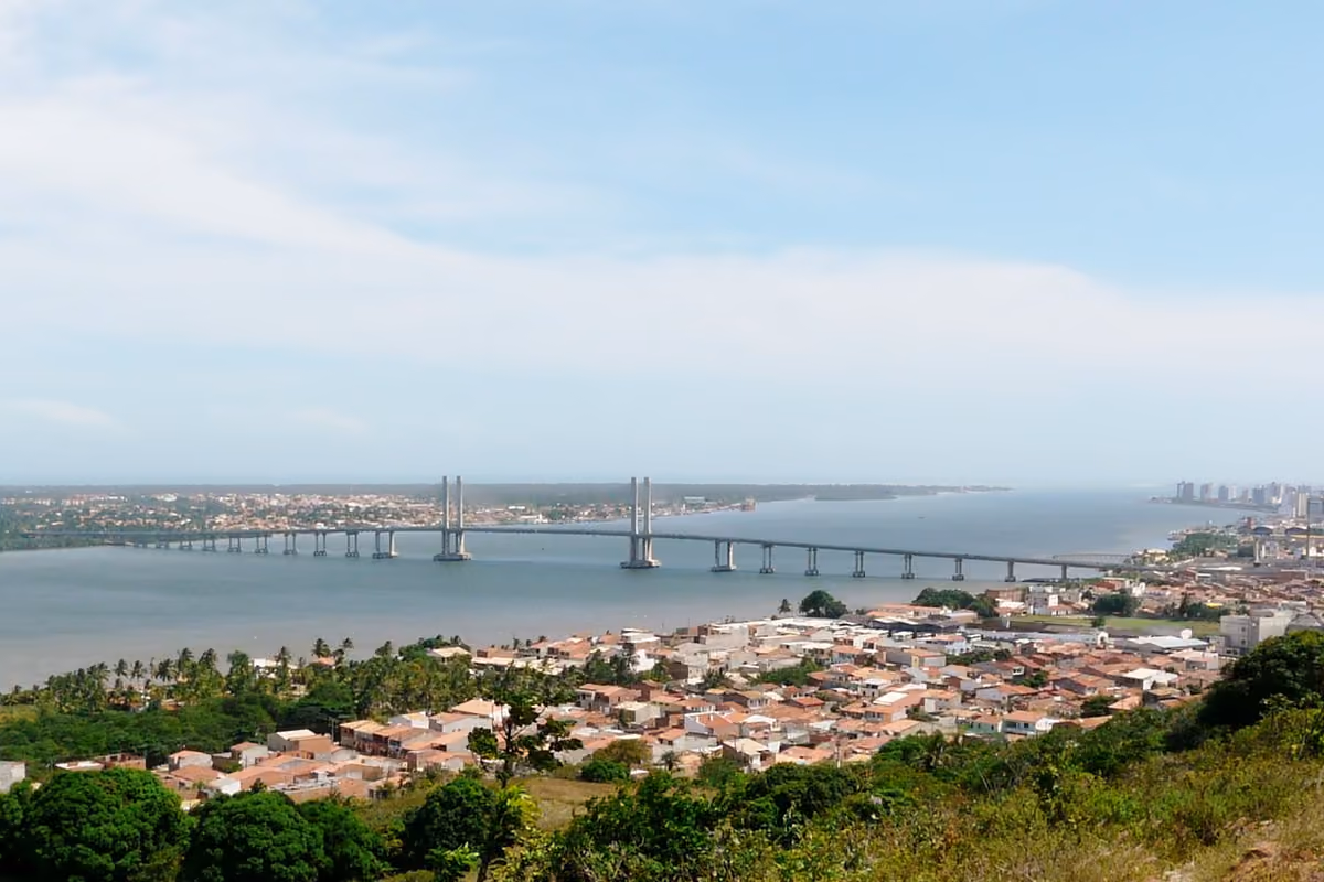 Vista do bairro Cidade Nova em Aracaju